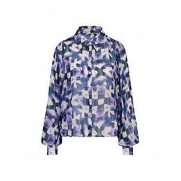 Overview image: Kendall purple blouse