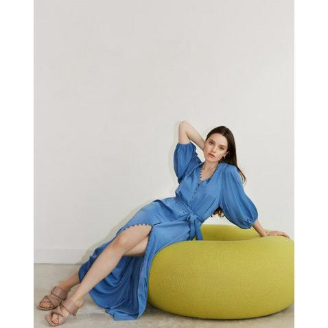 Overview second image: Leonora Dress blue