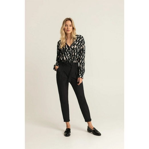 Overview second image: Printed blouse - Expresso