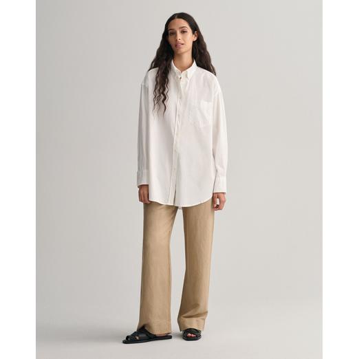 Overview image: Linen viscose pull-on pants