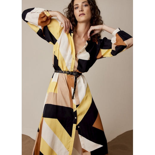 Overview second image: Dress graphic lines