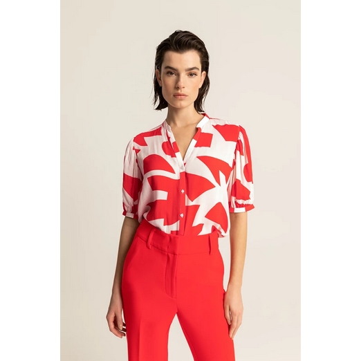 Overview image: Blouse short sleeve Flame
