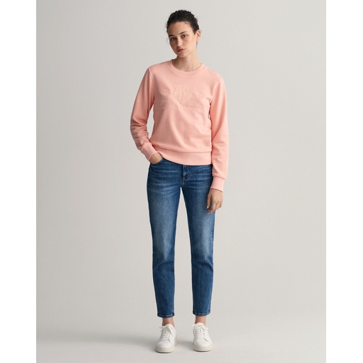 Overview image: REC TONAL SHIELD SWEAT GANT