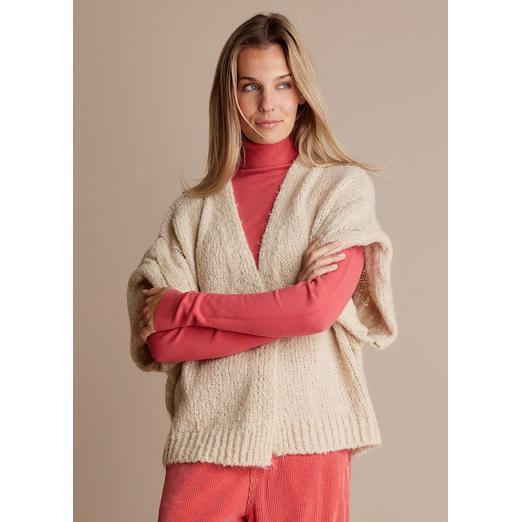 Overview image: Cardigan rustic mohair 