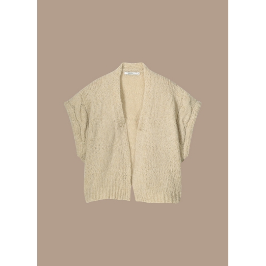 Overview second image: Cardigan rustic mohair 