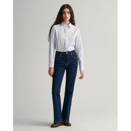 Overview image: Reg poplin striped shirt GANT