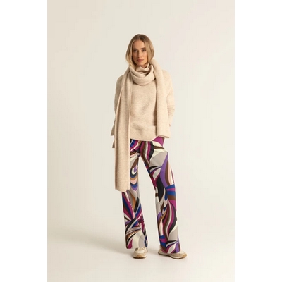 Overview image: Knitted scarf Expresso